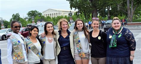 Honorary Troop Capitol Hill Honors Girl Scouts Of The Usa Girl Scout Blog