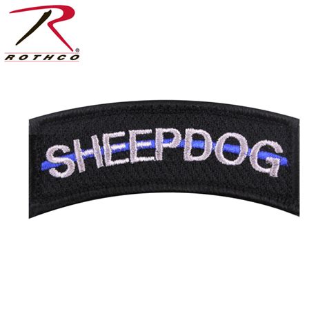 Thin Blue Line Sheepdog Morale Patch Tactical Front Liner