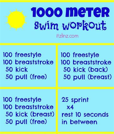 Swim Workout Swimming Workout Aerobics Workout Swimming Tips