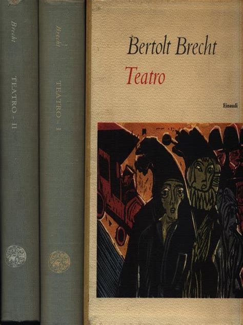 Teatro 2 Volumi Bertolt Brecht Libro Usato Einaudi Ibs