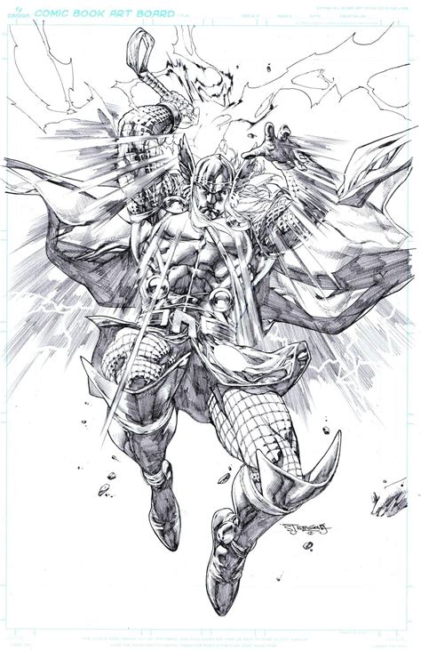 Thor By Stephen Segovia Marvel Art Comic Art Comics Artwork