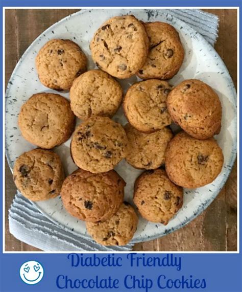 Almond sugar cookies is an easy diabetic dessert that the whole family can enjoy and they are easy to make. Delicious Diabetic Friendly Chocolate Chip Cookies - Pams ...