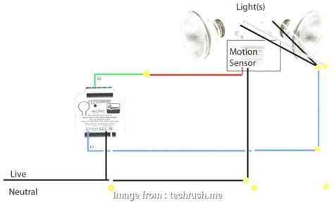 3 Wire Motion Sensor Light Wiring Diagram Easy Wiring