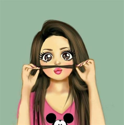 Pin By Aroosh Malik On Cartoon Dp Pop Art Girl Cute Cartoon Girl