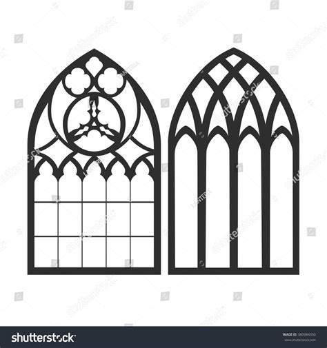 Church Window Silhouette 6 424 Images Photos Et Images Vectorielles