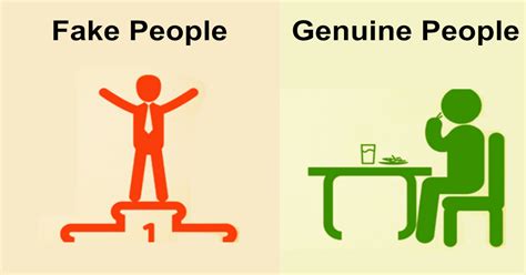 How To Differentiate Genuine People From Fake People | 8 Ways