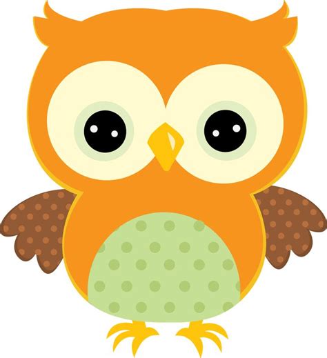 Cute Owl Clipart Orange Clip Art Library