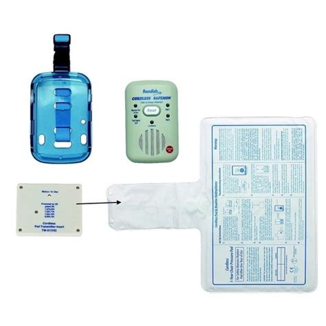 We have wander alarms that include motion sensor. CORDLESS CHAIR EXIT ALARM WITH PORTABLE ALARM RECEIVER CBM ...