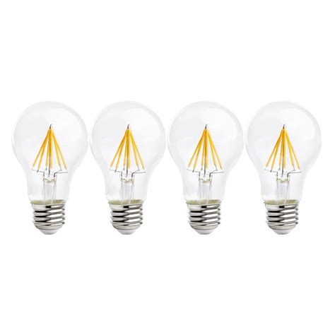 Ecosmart Led A19 E26 60w Equivalent A Line Light Bulb Dimmable Soft