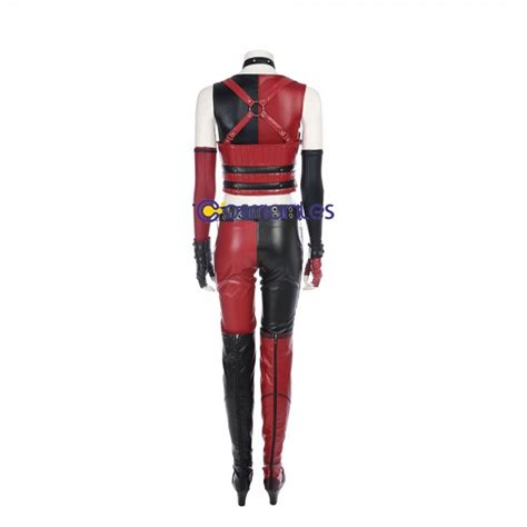 Harley Quinn Cosplay Costume Batman Arkham City Edition