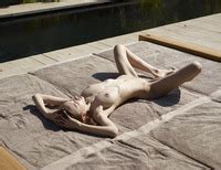 Aya Beshen In Nude Sunbathing By Hegre Art Erotic Beauties