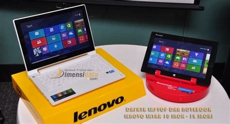 Rekomendasi daftar lengkap harga laptop notebook lenovo 10 inch, layar 11, 12 inchi spesifikasi terbaik murah terbaru 2019 untuk sekolah kuliah dan kerja. Update Daftar Harga Notebook Lenovo 10 Inch - 12 Inch ...