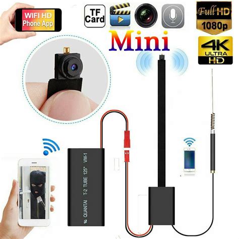 Turning iphone, android phones into hidden cameras can be easier than you thought. Wireless Mini IP Hidden Spy Camera WIFI HD 4K DIY Home ...