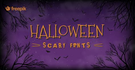 5 Halloween fonts for creating scary designs | Halloween fonts, Halloween, Scary halloween