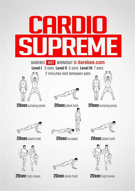 Darebee On Twitter Cardio Supreme Workout By Darebee