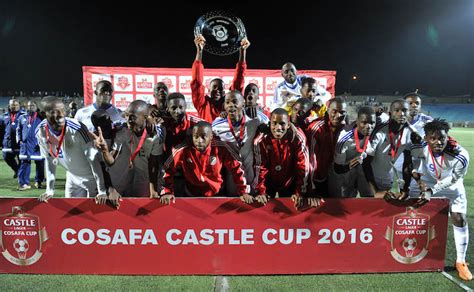 Cosafa Namibia Claim Plate Trophy At Cosafa Castle Cup