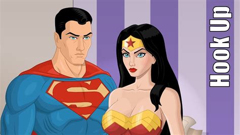 Cartoon Hook Ups Superman And Wonder Woman Youtube