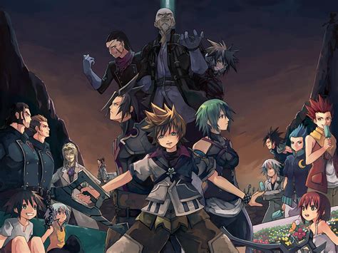 Anime Kingdom Hearts Wallpapers Wallpaper Cave