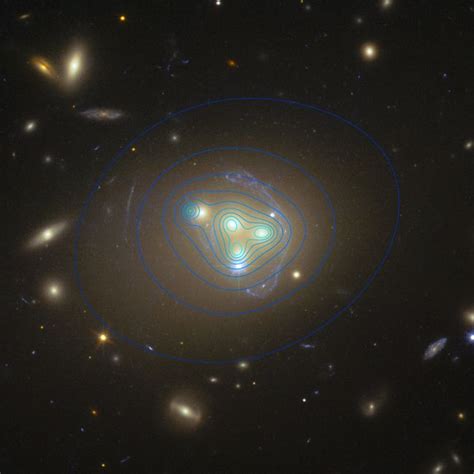 Dark Matter Can Interact With Itself Galaxy Collisions Show Space