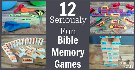 If You Need Easy Ideas To Make Memory Verse Time Seriously Fun These