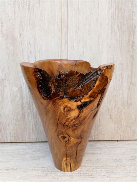 Wooden Art Wooden Decor Bowl Turning Decorative Gourds Wood Turning