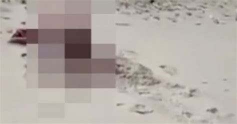 Naked Couple Filmed Having Sex On Beach In Full View Of