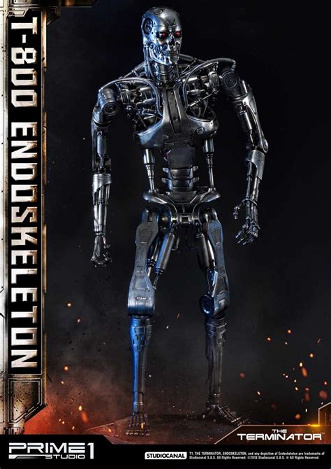High Definition Museum Masterline The Terminator T 800 Endoskeleton Ex