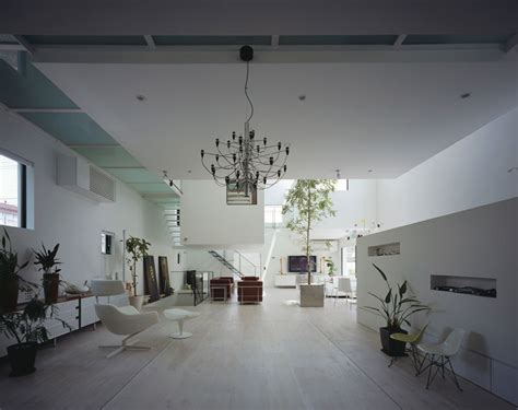 Find ideas and inspiration for floating ceiling to add to designer: The House that Parks a Lamborghini in the Living