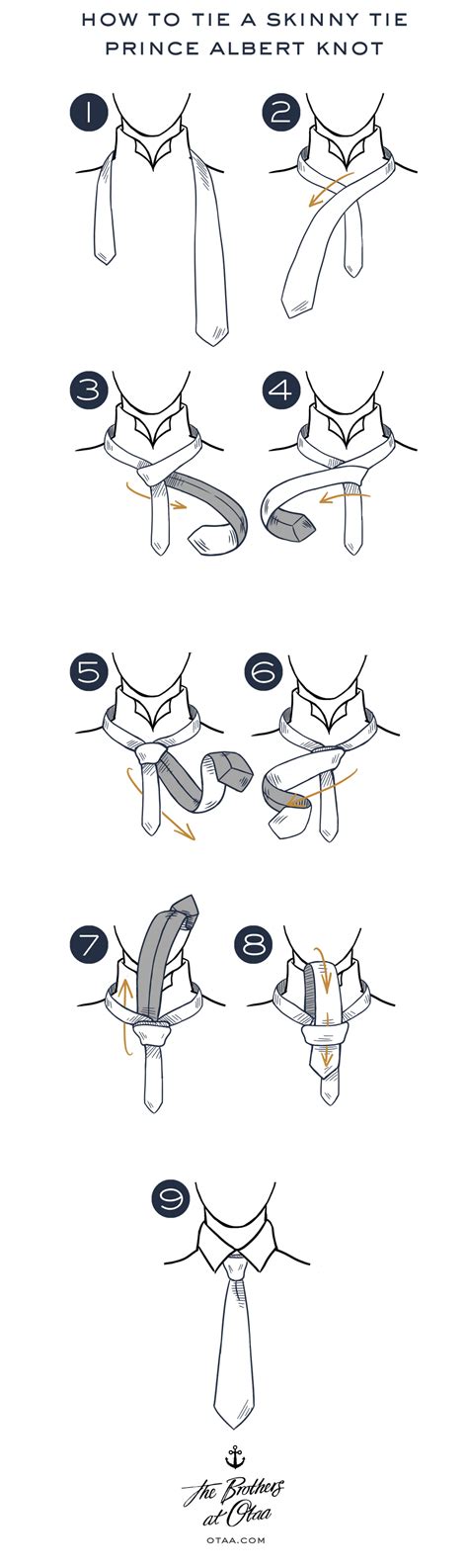 How To Tie A Skinny Tie Tie Knot Tutorial Learn How To Tie A Skinny