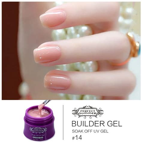 Nail Art French Manicure Tip Extension Uv Builder Gel Ml Colors