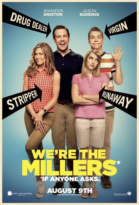 Крис бендер, винсент ньюман, дэйв нейстадтер. We're the Millers Movie Poster - We're the Millers Photo ...