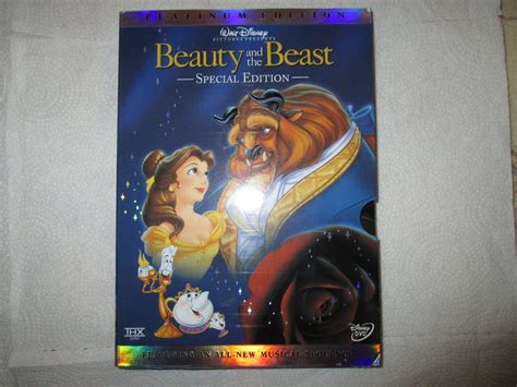 Beauty And The Beast Dvd 2002 2 Disc Platinum Editionmfg Sealed