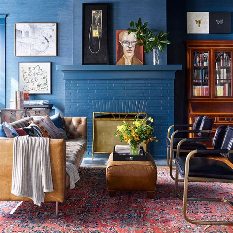 Decorating Ideas For Living Room With Blue Walls