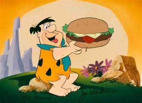 The Flintstones Humour And Cartoons Burger Cartoon Fred Flintstone