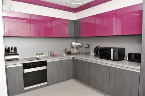 Pink kitchen designs eclectic design interior design fancy bedroom barbie kitchen purple kitchen kids bedroom designs kitchen cabinet remodel barbie dream house. A Splash of Color: 13 Colorful Kitchen Design Ideas ...