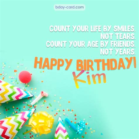 Birthday Images For Kim Free Happy Bday Pictures And Photos BDay Card Com