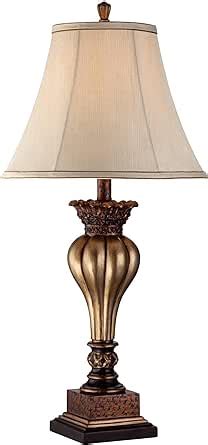 Regency Hill Senardo Traditional Table Lamp Vase Silhouette With