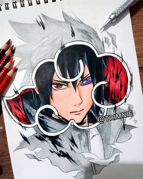 Sasuke Uchiha Art Naruto Sketch Naruto Art Sasuke Drawing