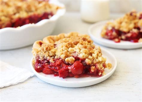 Cherry Crumb Pie Recipe