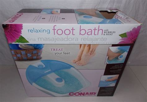 conair relaxing foot bath with bubbles and heat pedicure spa bubbling vibration foot bath