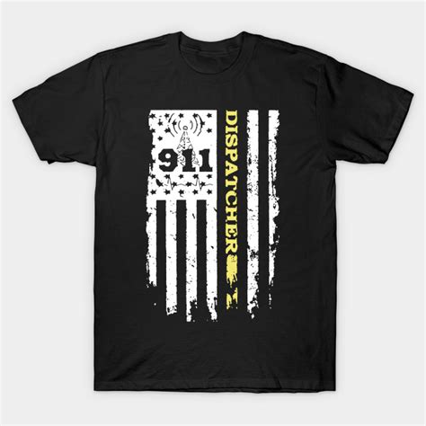 911 Dispatcher Flag Shirt 911 Dispatcher Flag T Shirt Teepublic
