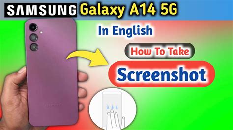 How To Take Screenshot In Samsung Galaxy A14 Samsung Galaxy A14