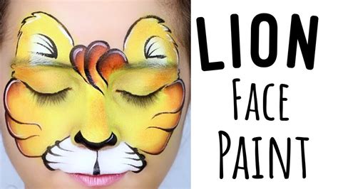Lion Face Makeup Easy