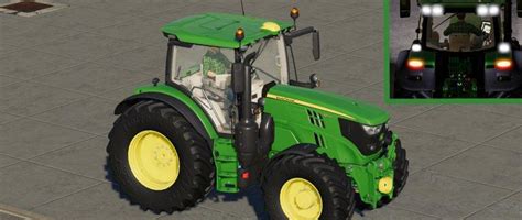 John Deere Série 6r Pack V01 Fs19 Fs22 Mod F19 Mod