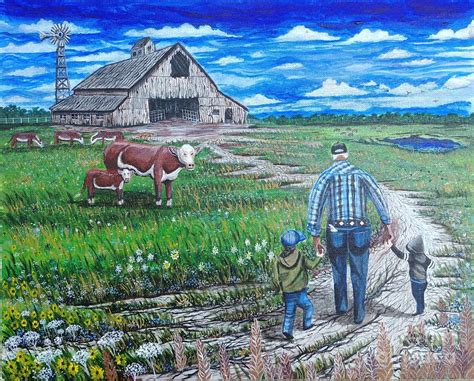 The Country Life Painting By Matt Starr Fine Art America