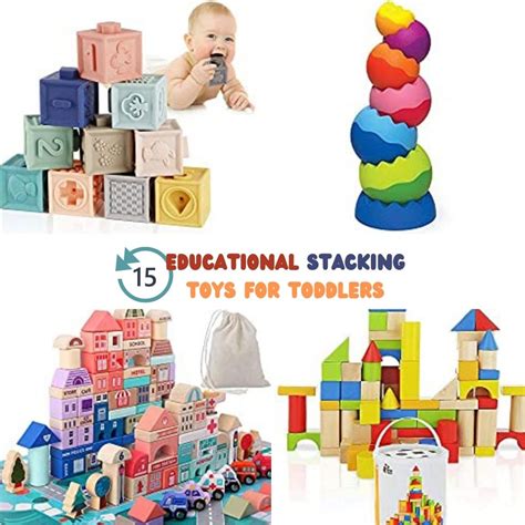 15 Awesome Educational Stacking Toys For Toddlers
