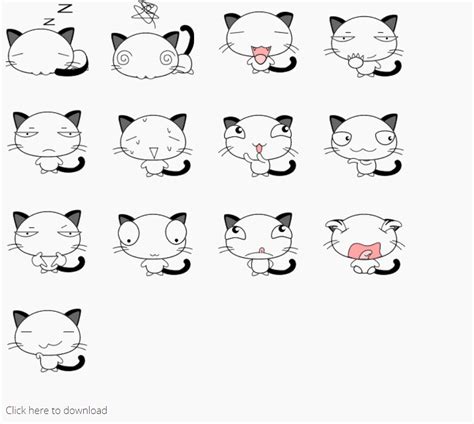 25 The Cat Baby Emoticons S Emoji Chat By Ji1043 On Deviantart