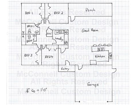 How To Draw A Simple House Floor Plan