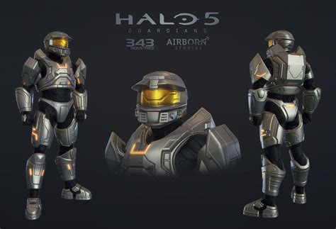 Halo 5 Battle Suit Battle Armor Blood Orphans Halo Master Chief