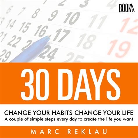 30 Days Change Your Habits Change Your Life A Couple Of Simple